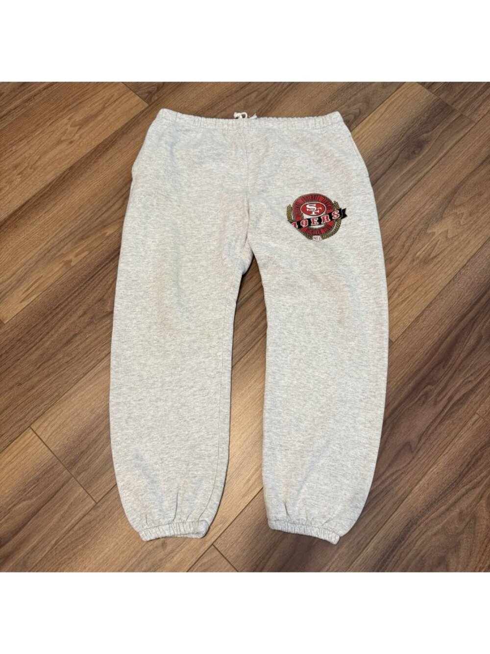 Vintage San Francisco 49ers Nutmeg Sweatpants Mens Large L Gray Made in USA